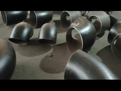 Codo del tubo sin soldadura del grado A234 Sch40 de las colocaciones 45 de la tubería de acero del carbono del ANSI B16.9 JIS