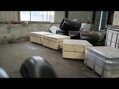 Puliendo con chorro de arena el codo de Astm A234 Wpb codo de LR de 90 grados no que aherrumbra