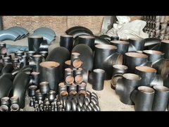 ACCESORIOS DE ACERO AL CARBONO ACCESORIOS DE TUBO SOLDADOS A TOPE COLOR NEGRO 1.5D 90 GRADOS