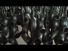 Puliendo con chorro de arena el codo de Astm A234 Wpb codo de LR de 90 grados no que aherrumbra