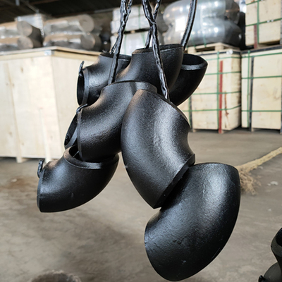 A234 WPB Butt Welded Pipe Fitting Carbon Steel 90 Degree Elbow Seamless